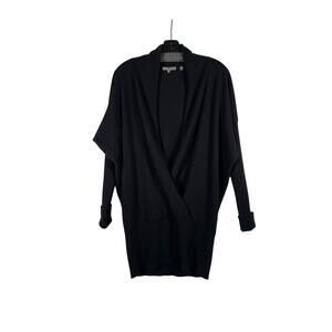 Vince Sweater Women’s Small Black LS V-Neck Oversized Cashmere Casual Luxe